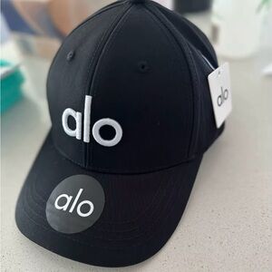 Alo Black Baseball Cap